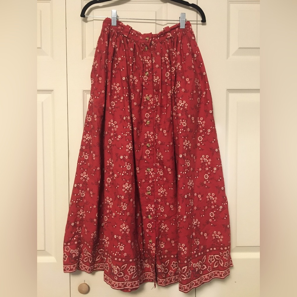 Vintage Eddie Bauer Floral Skirt